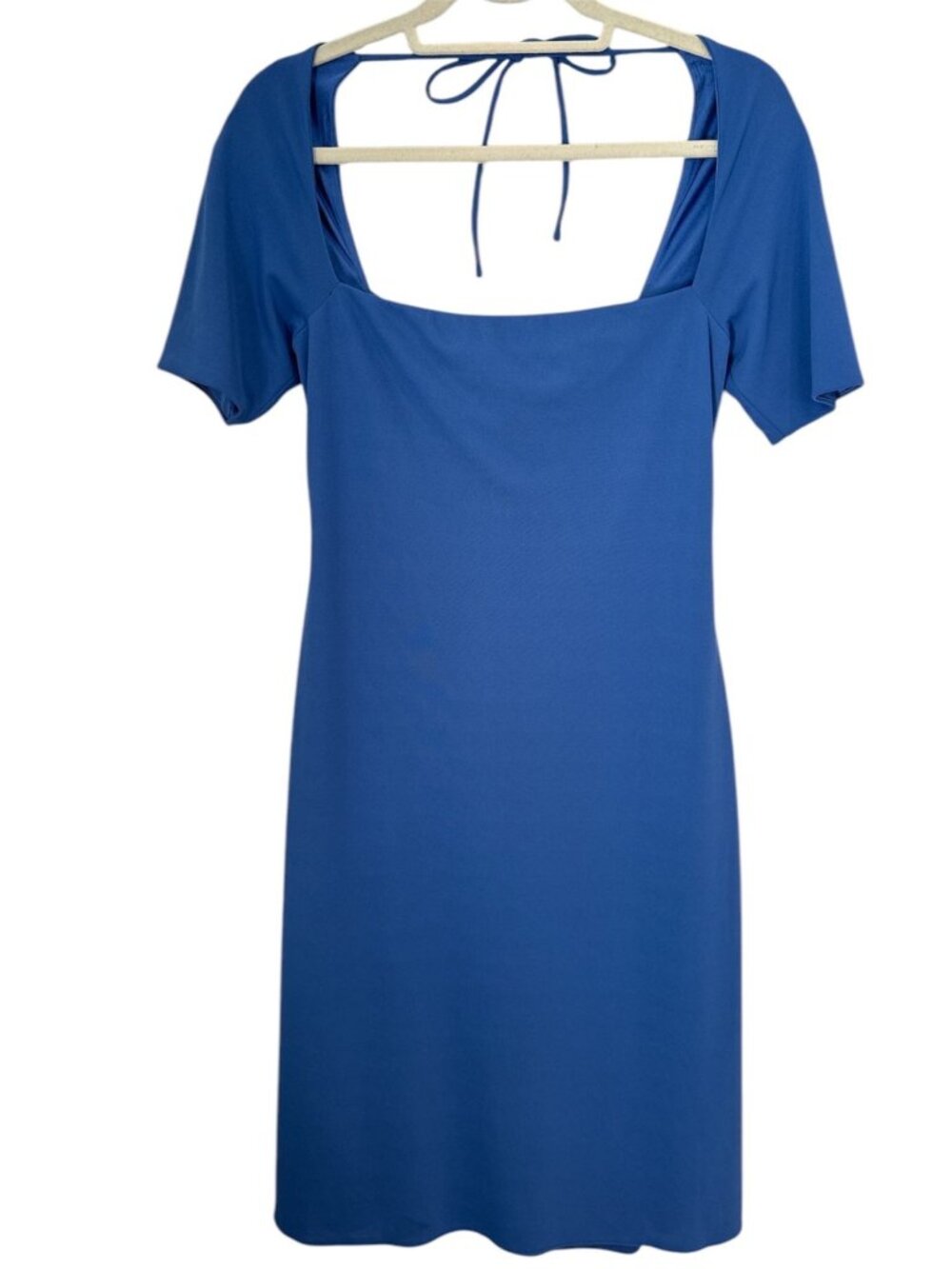 Laundry by Shelli Segal Blue Halter Dress | Size 10
